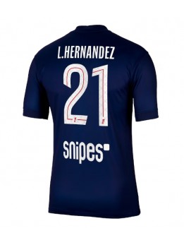 Paris Saint-Germain Lucas Hernandez #21 Replika Hemmakläder 2025-26 Kortärmad